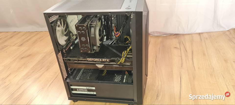 Komputer gamingowy RTX 3060TI stan nowy Komputery i Akcesoria Łódź