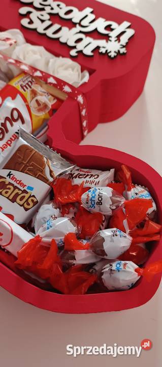 Pinobox w kształcie świątecznego buta zestaw Wrocław