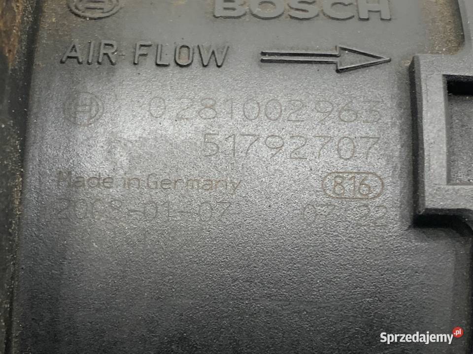 PRZEPŁYWOMIERZ FIAT FIORINO III 51792707 13 95