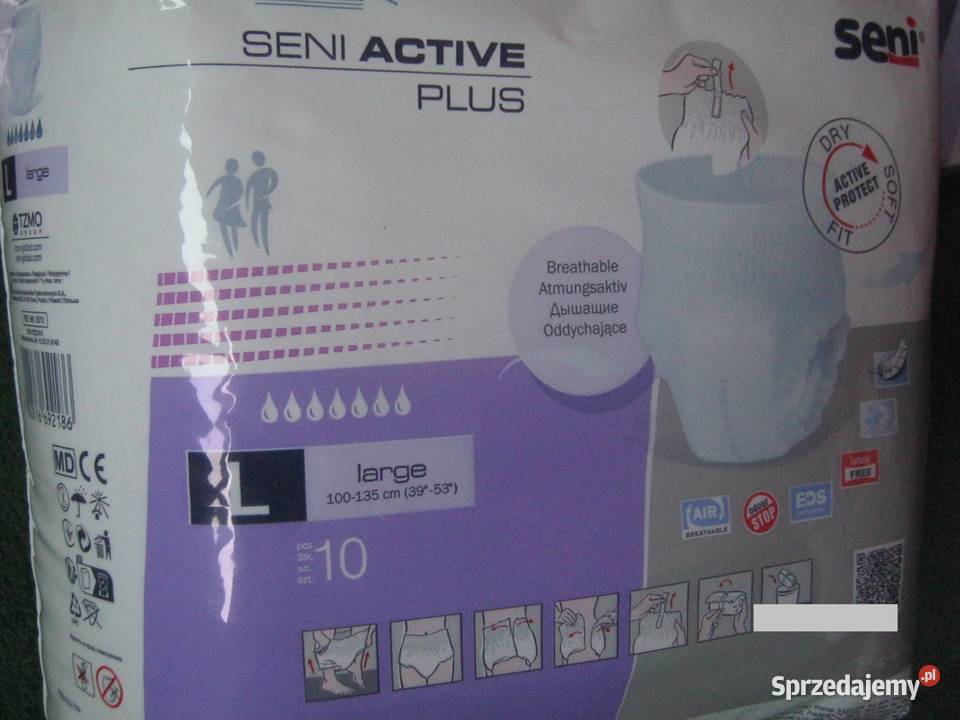 Seni Active Plus L 10 20 zl Rzeszów sprzedam