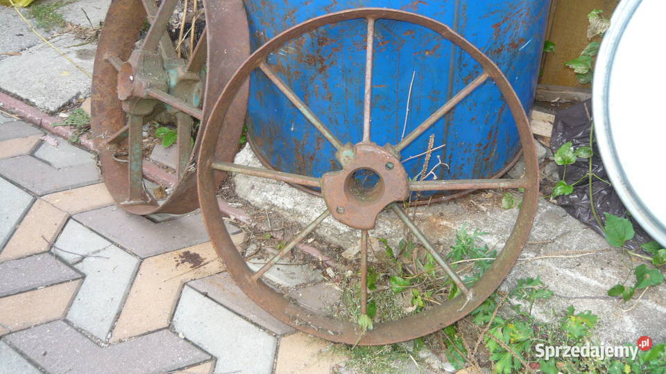 Koła zestaw koło stare ośmioramienne 45 średnicy podlaskie Sokółka
