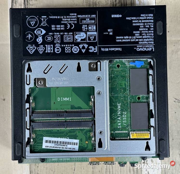 Lenovo M910Q Serwer Home Assistant G4400T 8GB Łańcut