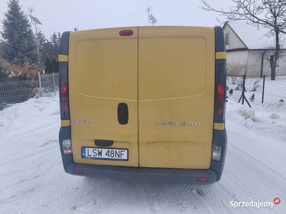 Opel Vivaro Trafić 19 CDTI 100 Klima 6bieg 331400km Rybczewice Drugie