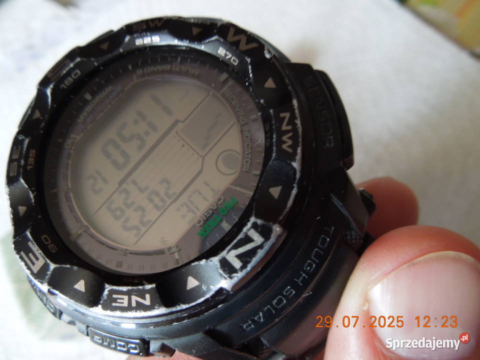 zegarek casio protrek prw 2500 śląskie Częstochowa sprzedam