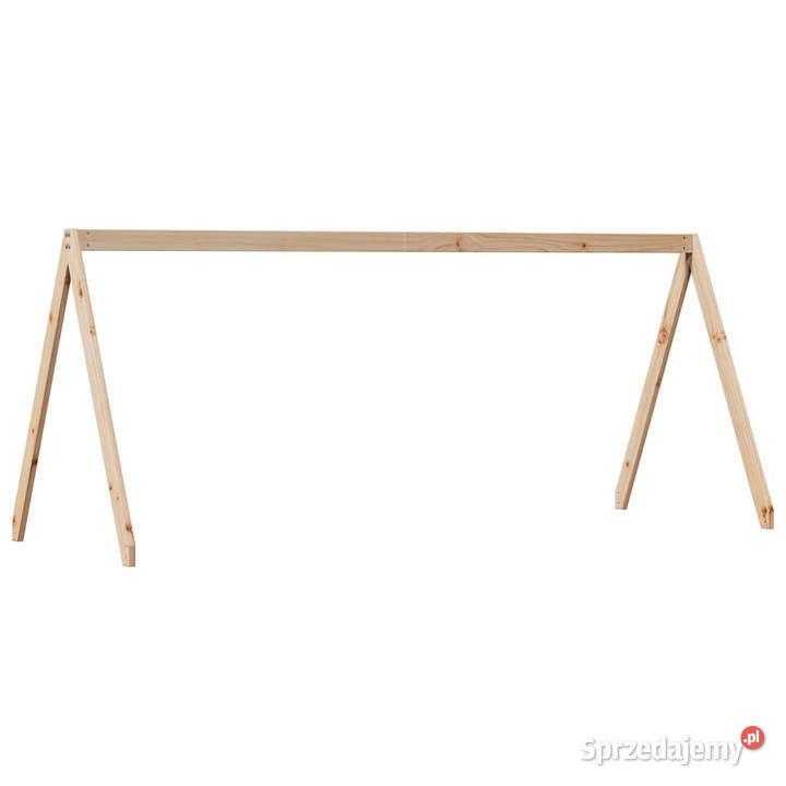 Daszek do łóżka dziecięcego 209x855x88 drewno Warszawa