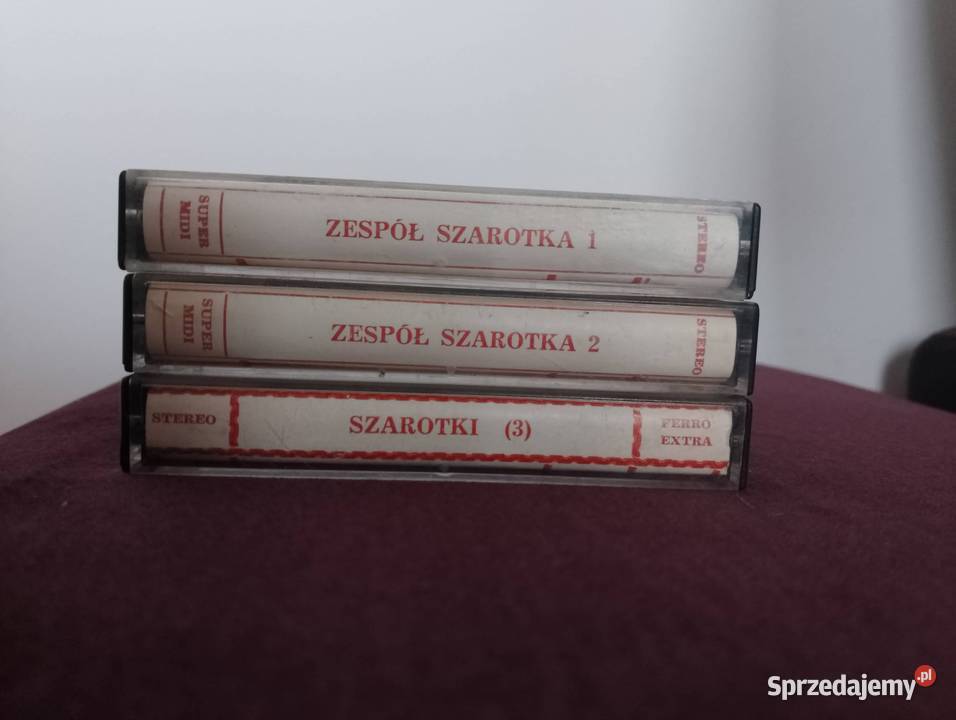 Kasety Zespół Szarotka 3 Płyty i kasety Wrocław sprzedam