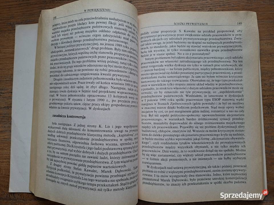 Balcerowicz 800 dni Szok kontrolowany małopolskie Kraków