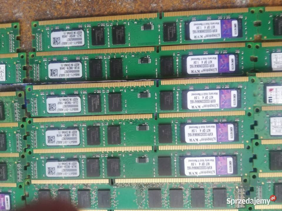 556 GB RAM Kingston DDR3 1333 sprzedam