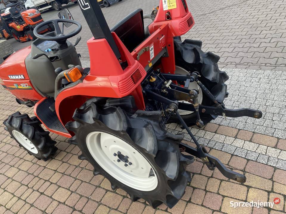Mini traktor ciągnik YANMAR AF160 16 rewers 4x4 łódzkie Kobiele Wielkie