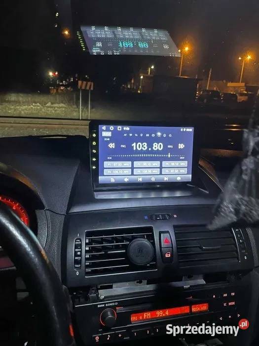Radio Android 13 BMW X3 E83 0412 GPS wifi PROM Ożarowice
