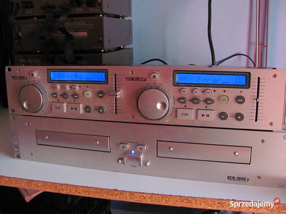 Konsola DJ mikser audio odtwarzacz CD niedrogo Łódź