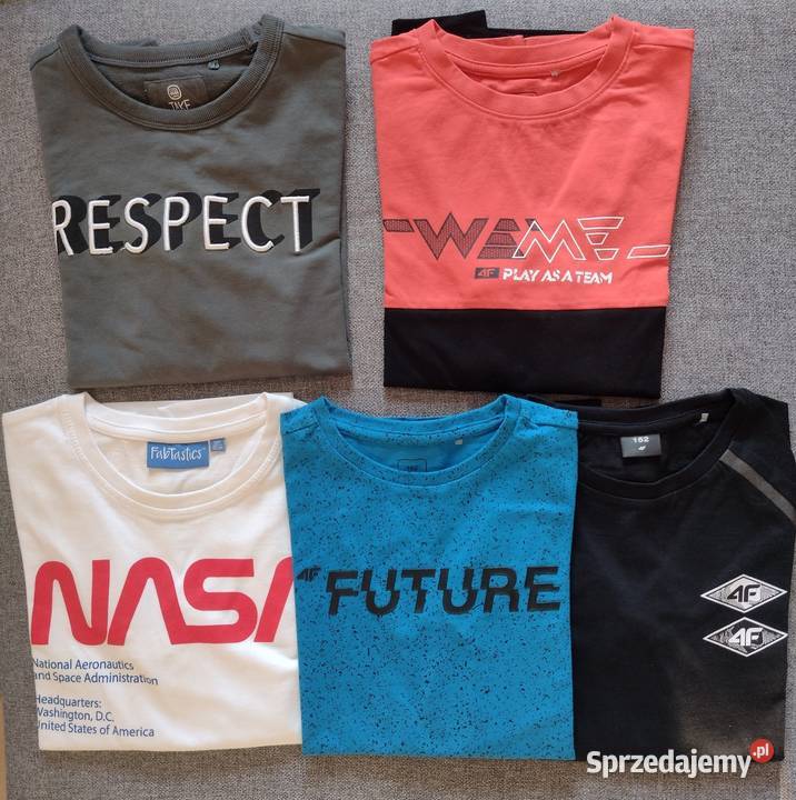 Ubrania chłopięce PAKA ubrań 152 Rozmiar 152 śląskie