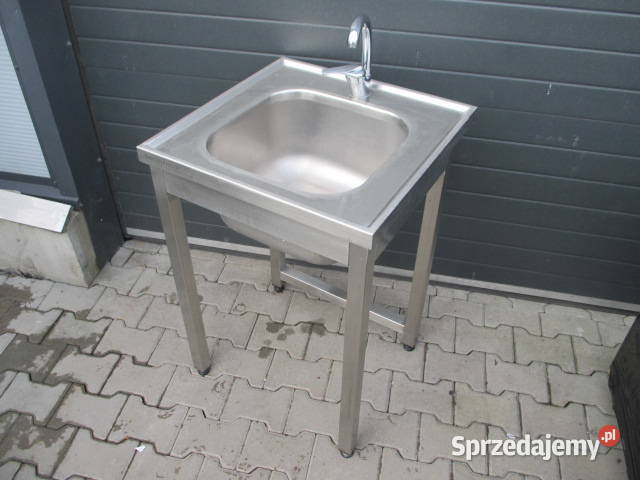 Stół Zlew Jednokomorowy Stal Nierdzewna 606085 Ostrów Wielkopolski