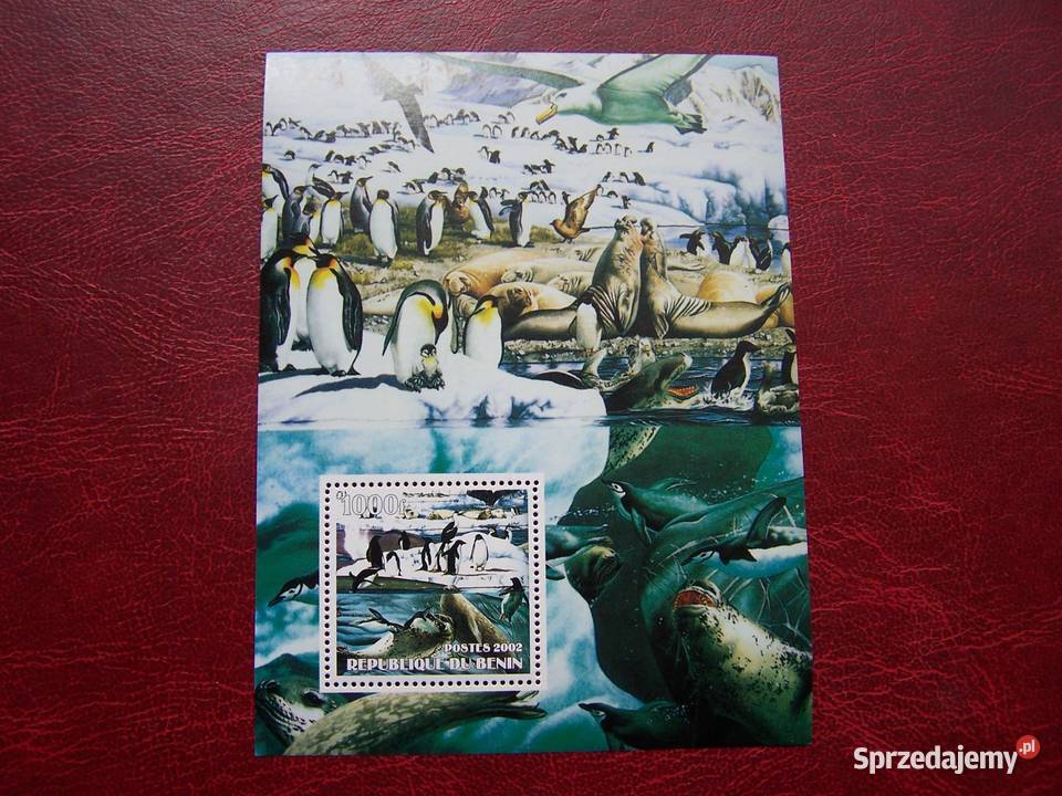 Benin 2002 MNH Fauna Pingwiny Życie w Arktyce Tychy