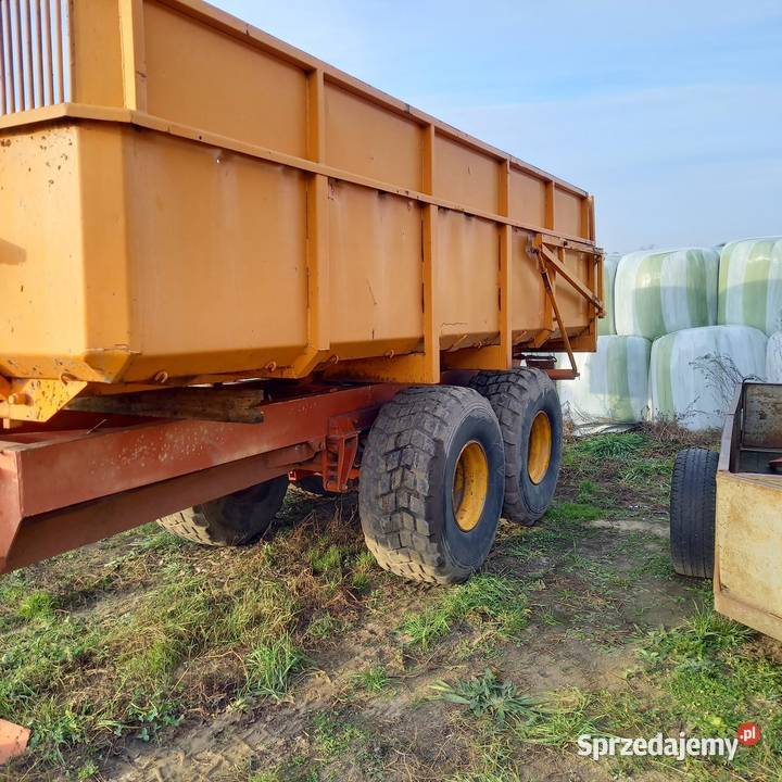 Przyczepa skorupowa 12 t Przyczepy rolnicze Wizna
