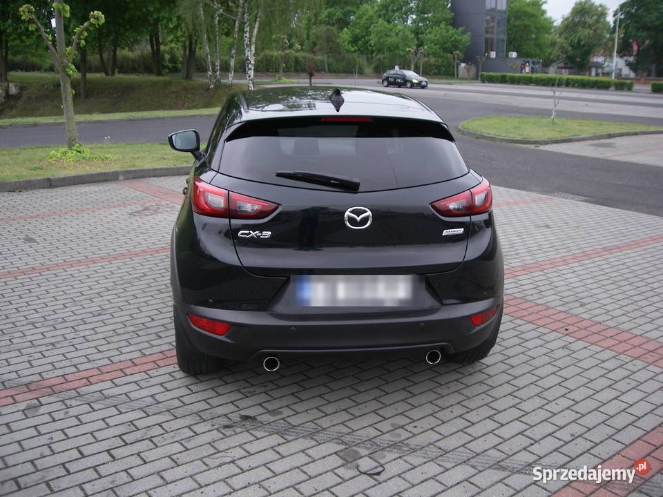 Mazda CX3 20 SkyActiv 120 2017 88 czarna kujawsko-pomorskie Włocławek