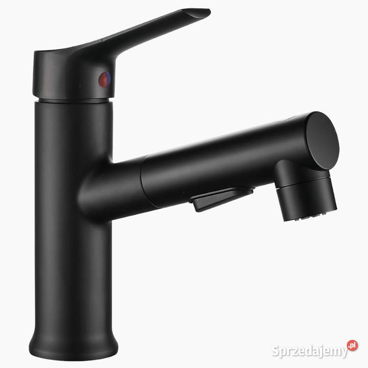 Bateria z wyciąganym wężem czarna czarny Wolsztyn