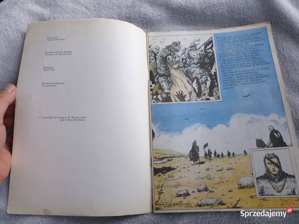 Rycerze Ziem Jałowych komiks Gdynia