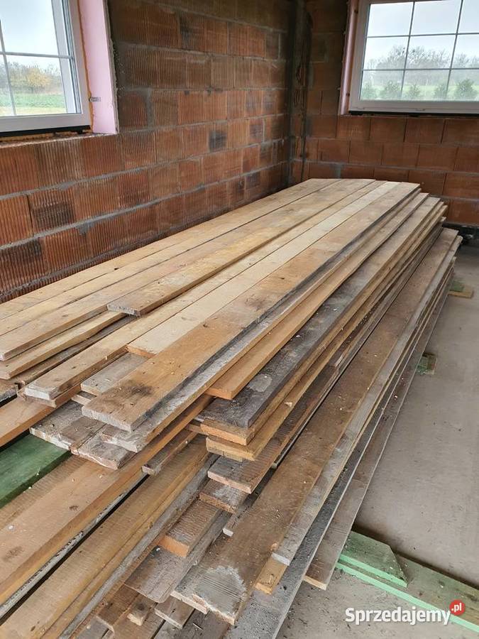 Deski szalunkowe 25 mm Sprzedam 49 m3 Drewno konstrukcyjne Grodków sprzedam