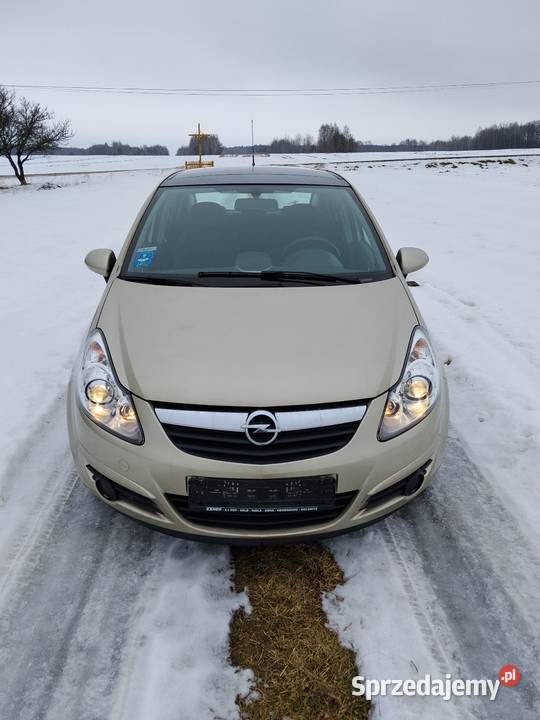 Opel Corsa D 2008 12 80 tempomat Rudna Wielka