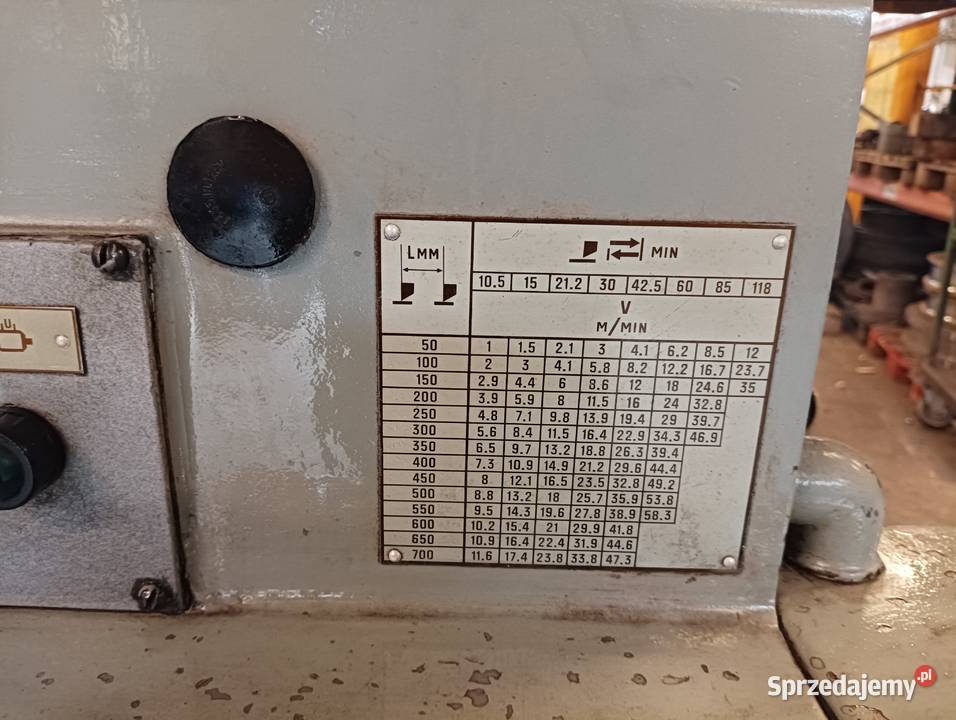 Strugarka poprzeczna 7307RT Biznes i Przemysł Zabrze