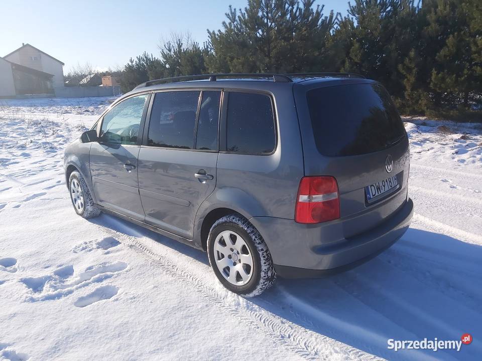 VW Touran 20TDI 140 2004r 281 7osobowy Zarejestrowany w Polsce Jarocin
