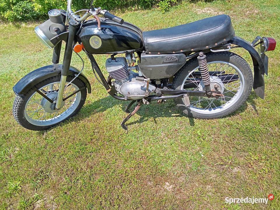 WSK 125 jeżdżąca 85 r Radomyśl Wielki