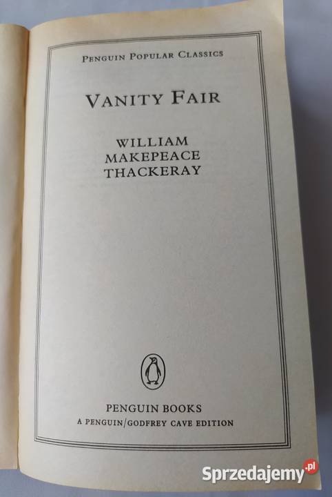VANITY FAIR William Makepeace Thackeray Hajnówka sprzedam