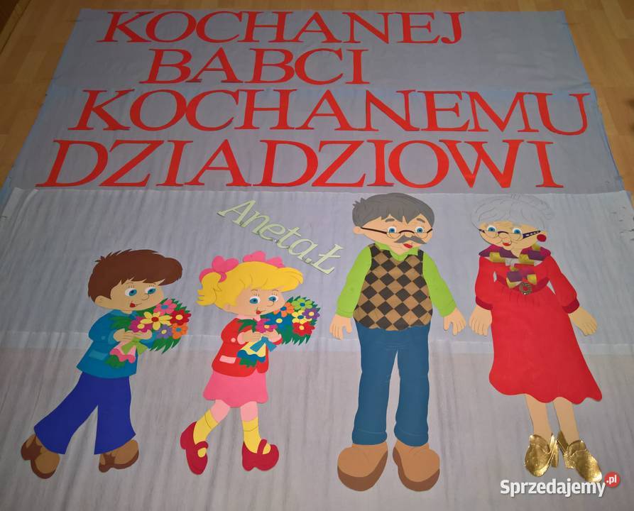 Dekoracje na Dzień Babci i Dziadka z brystolu Ryki