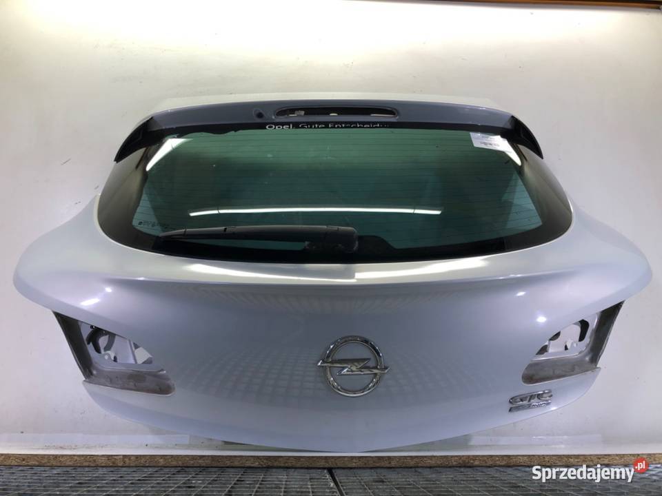 KLAPA TYŁ OPEL ASTRA J Hatchback TYLNA BAGAŻNIKA sprzedam