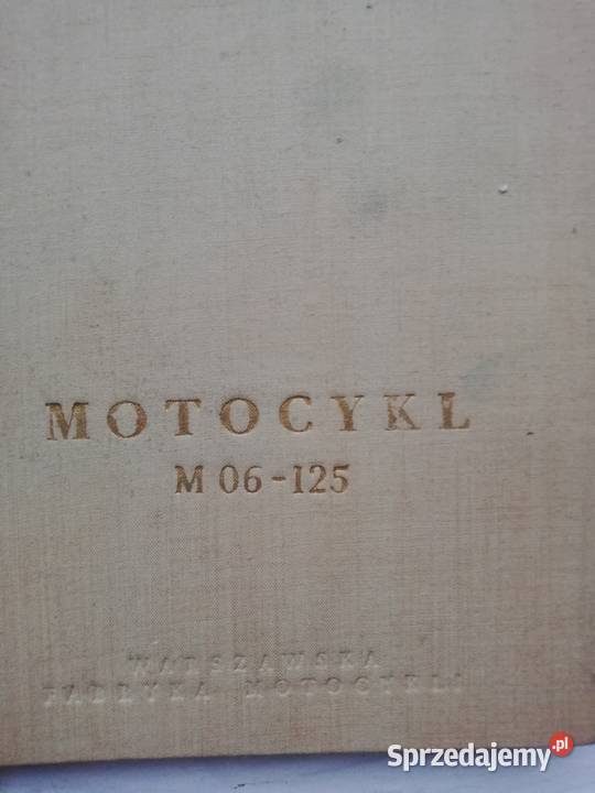 Wfm instrukcja obsługi 1958 Dąbie sprzedam