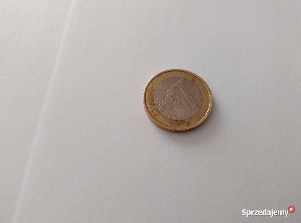 Moneta 1 Euro 2002 z Orłem Niemcy Literka J Radom