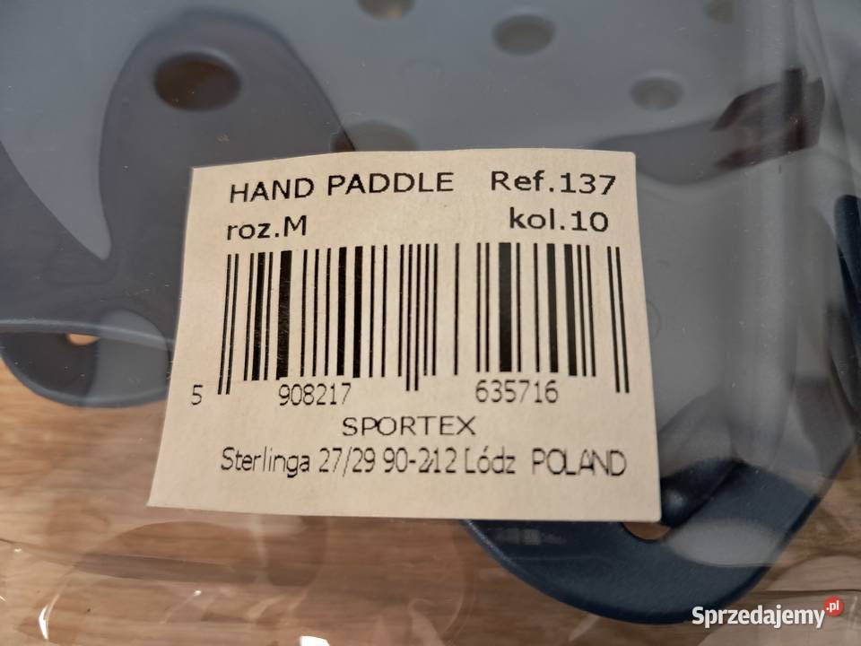 Wiosełka treningowe do pływania Hand Paddle M Pływanie Łódź