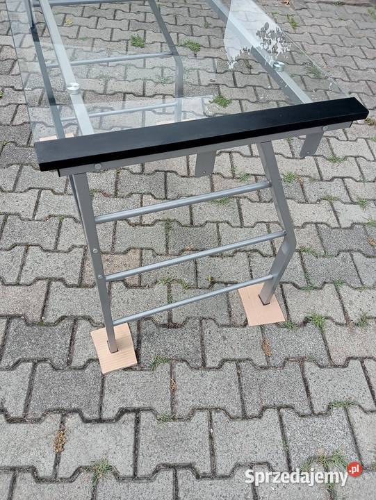 Biurko z blatem szklanym IKEA Transport Jaworzno