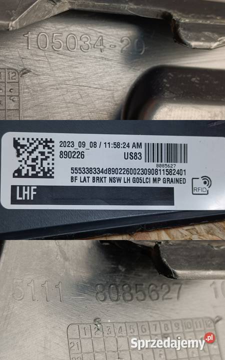 BMW X5 G05 LCI ŚLIZG MOCOWANIE ZDERZAKA LEWY Pleszew