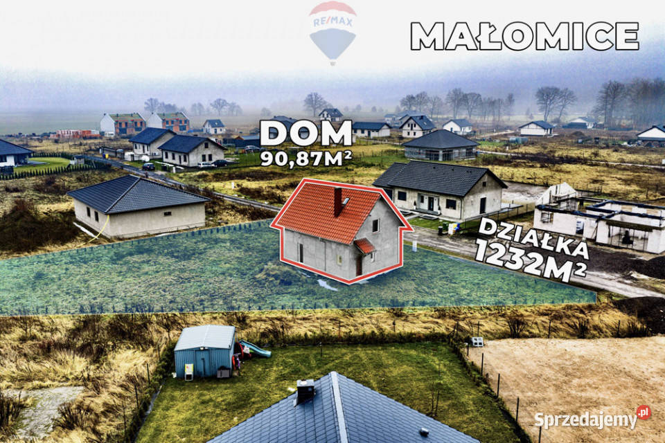 Dom wolnostojący w stanie deweloperskim