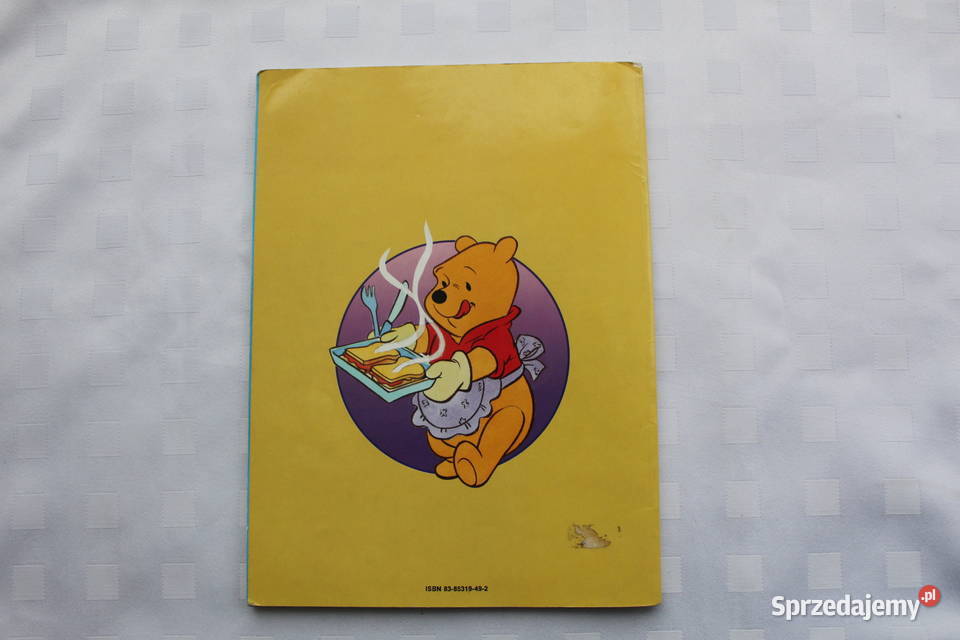 Książka Kucharska Kubusia Puchatka Walt Disneys miękka Bielsko-Biała