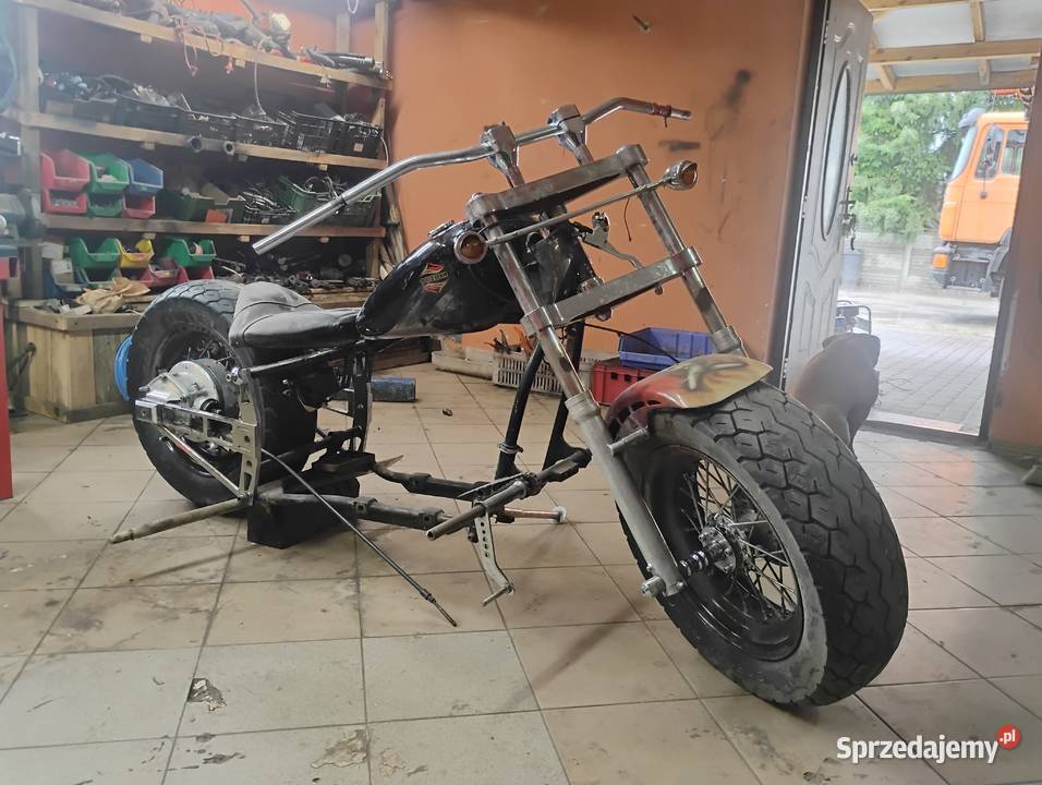 Dniepr bobber custom dokumenty mnóstwo nowych 2000km Tresta