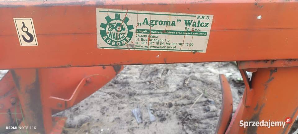 Pług 3 skibowy Chełst