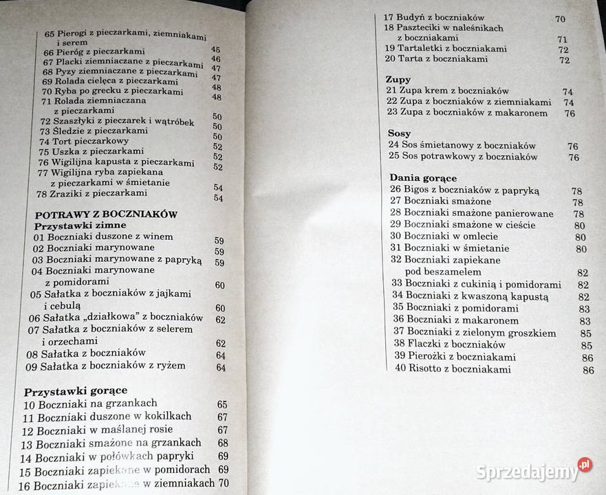 Z pieczarek i boczniaków H Kozakiewicz K