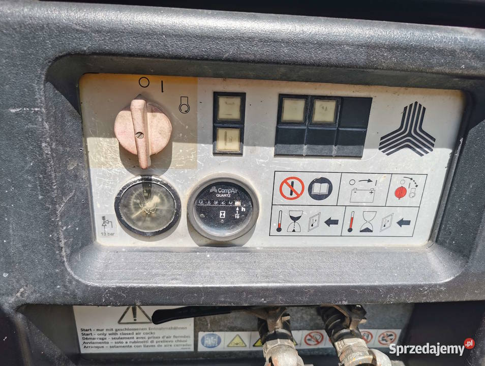 Kompresor śrubowy spalinowy Compair C38 38M3min Kraków