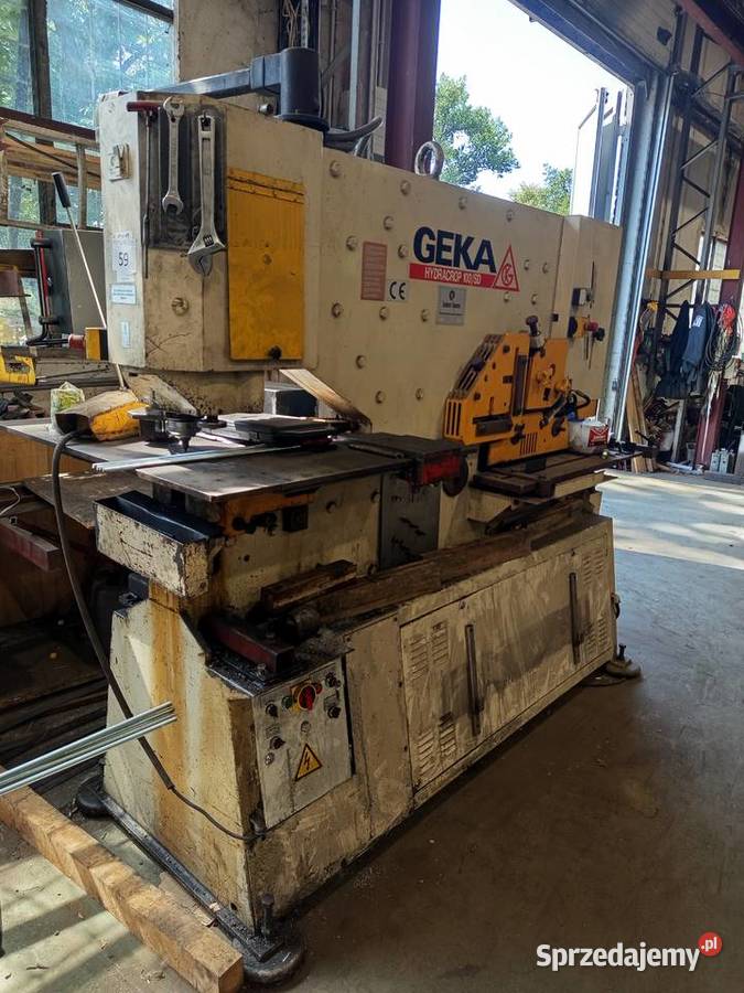 Wykrawarka Geka Hydracrop SD 100 ton CNC Rzeszów