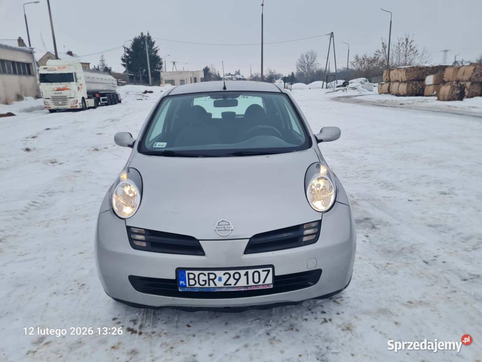 NISSAN MICRA ładny stan podlaskie Grajewo