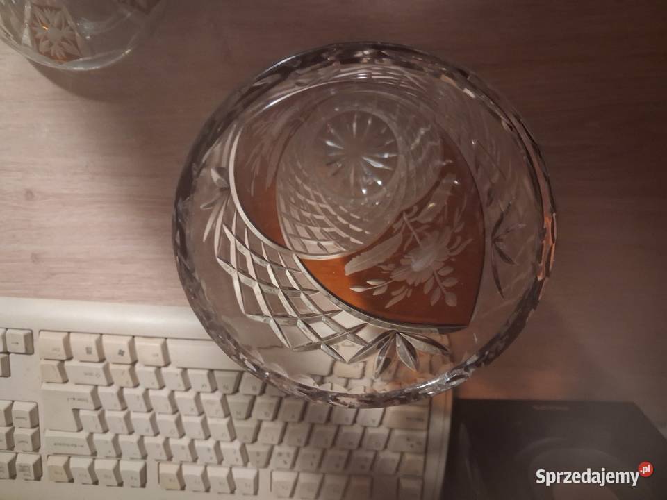 Stare kryształy PRL Huta Julia Wrocław