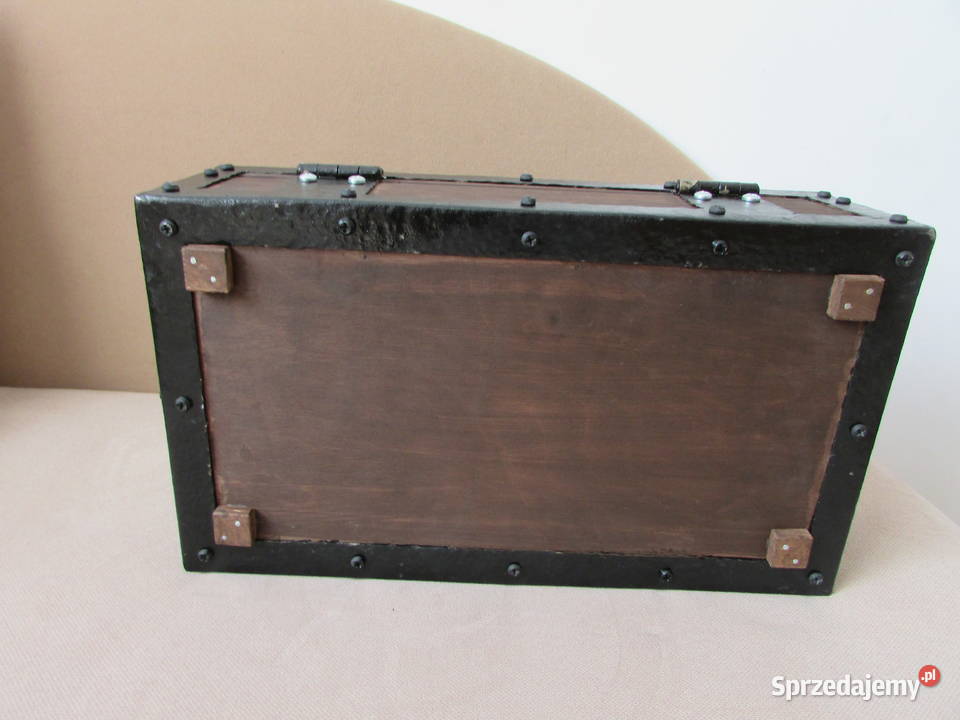 skrzynia drewniana skrzynka rękodzieło Rękodzieło Kraków sprzedam