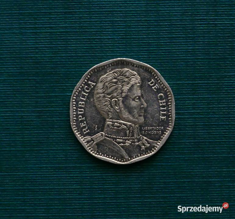 CHILE 50 peso 2017r Gliwice