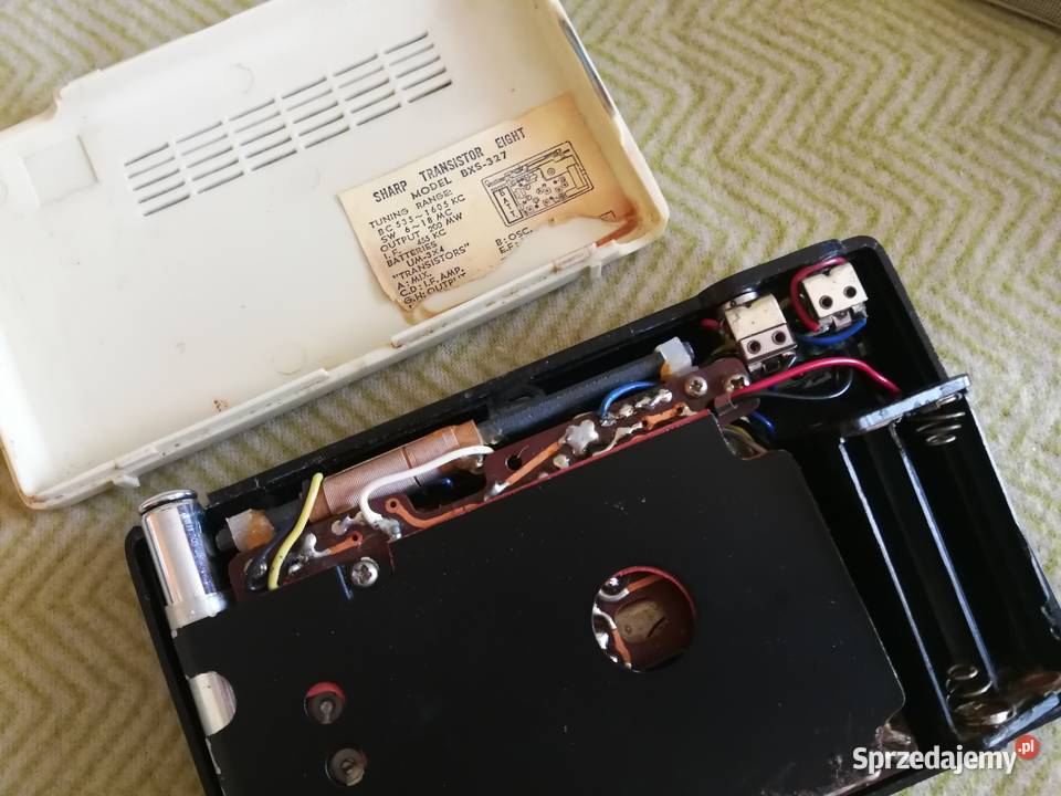 Radio Sharp BX327 Sanyo 1961 Sprawne zachodniopomorskie Szczecin sprzedam