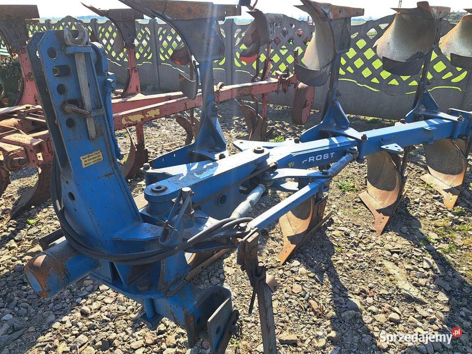Pług obrotowy FROST MOSEL 120 4 skiby lekki z wielkopolskie Kłodawa