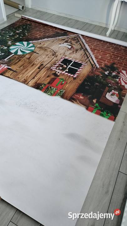 Tło świąteczne Boże Narodzenie duże Brodnica sprzedam