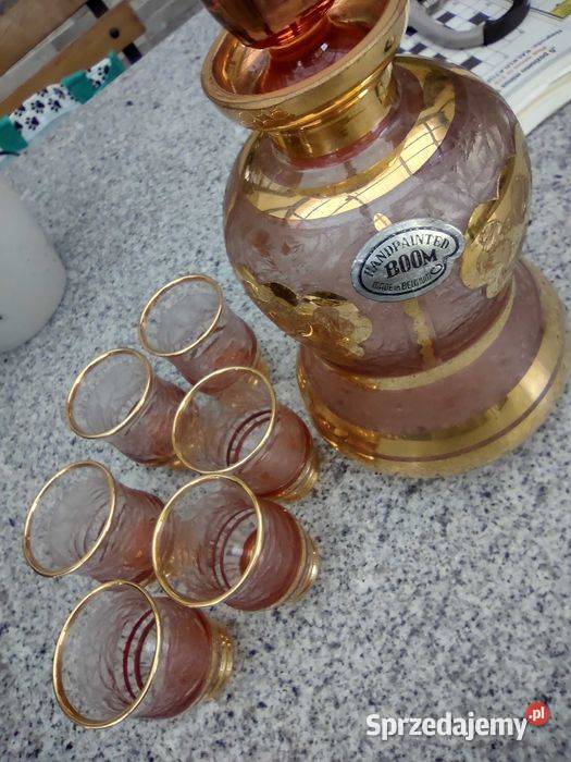 Boom Belgia karafka i kieliszki Poznań